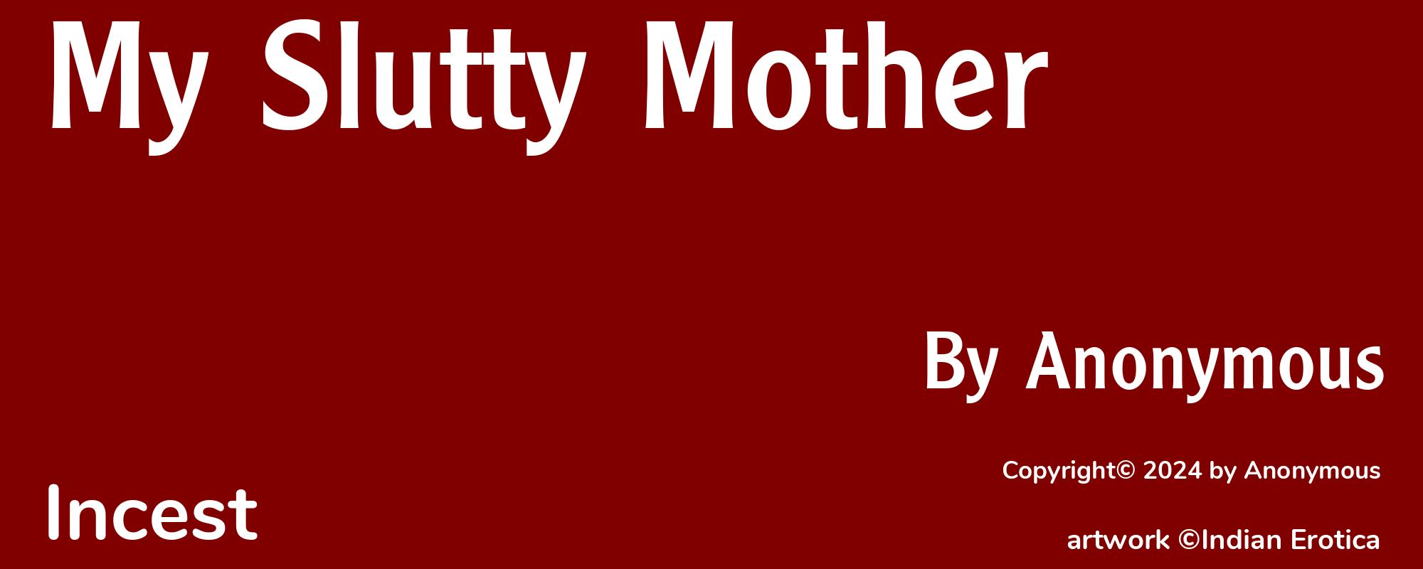 My Slutty Mother - Cover