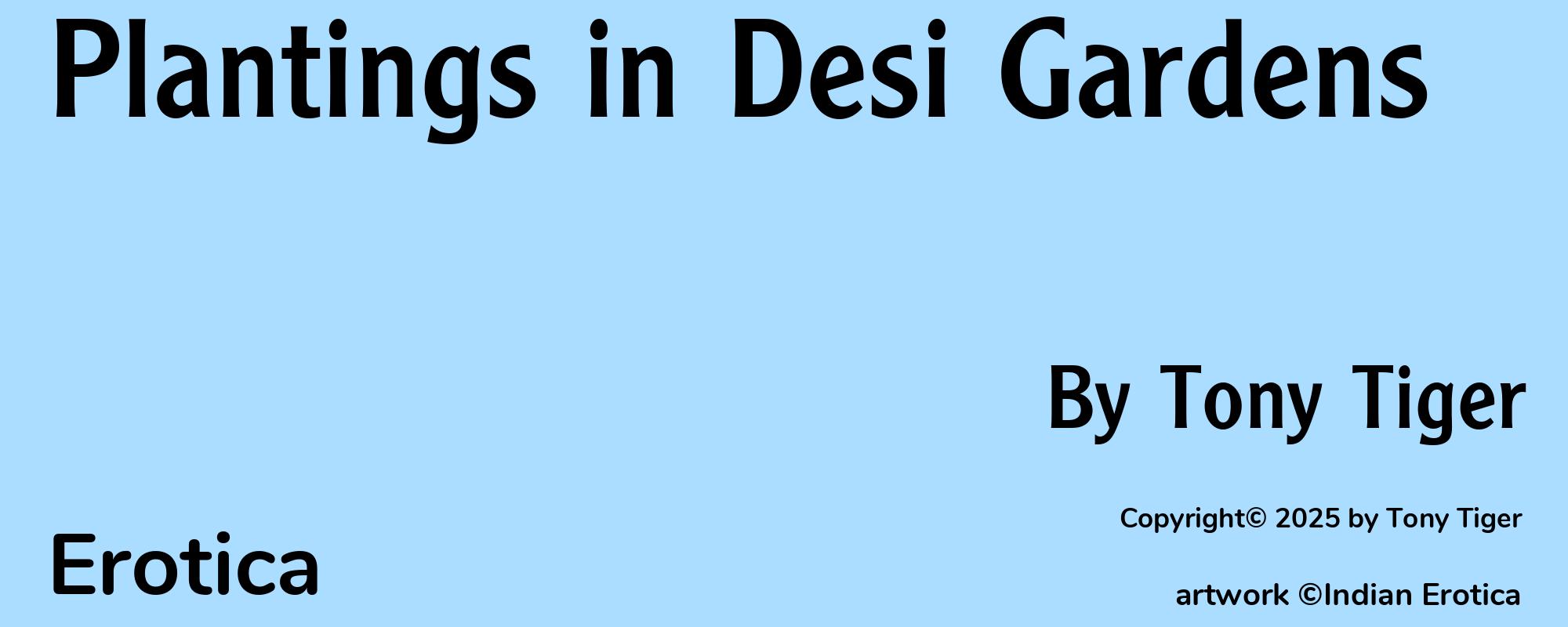 Plantings in Desi Gardens - Cover