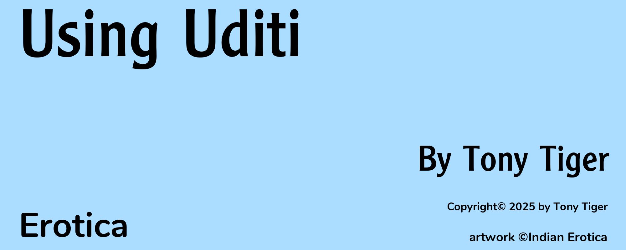 Using Uditi - Cover