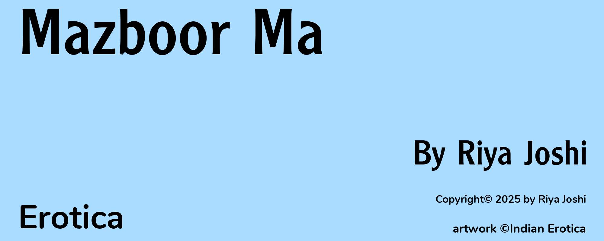 Mazboor Ma - Cover