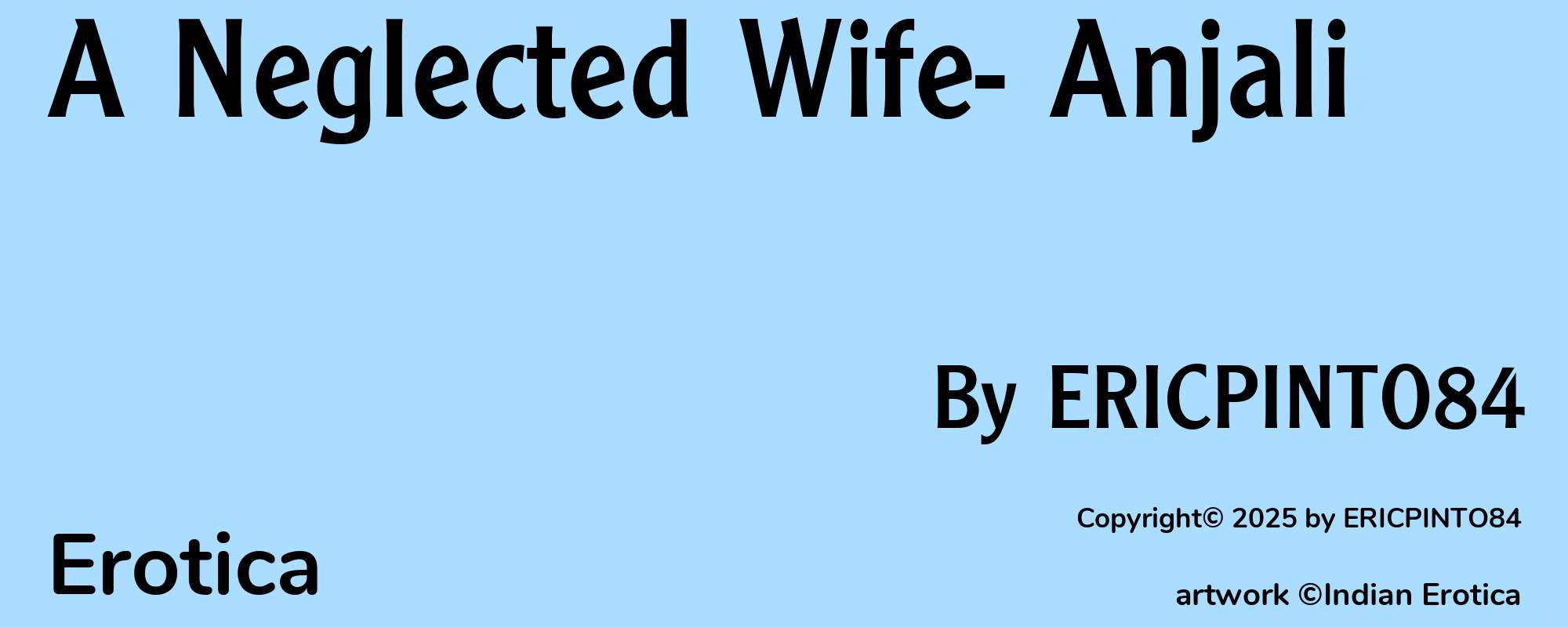 A Neglected Wife- Anjali - Cover