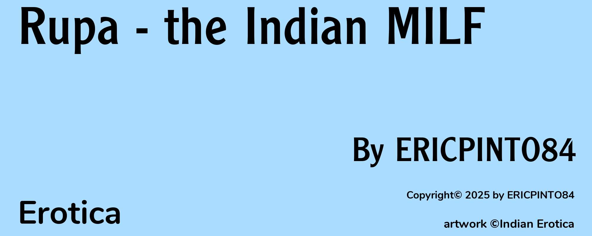 Rupa - the Indian MILF - Cover