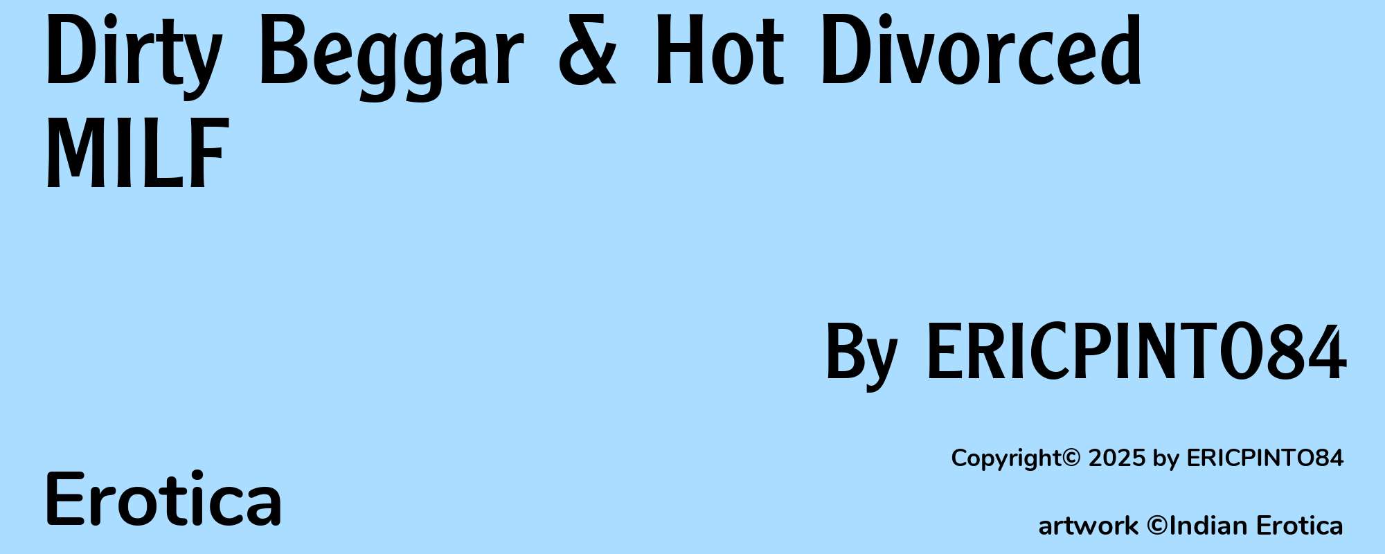 Dirty Beggar & Hot Divorced MILF - Cover