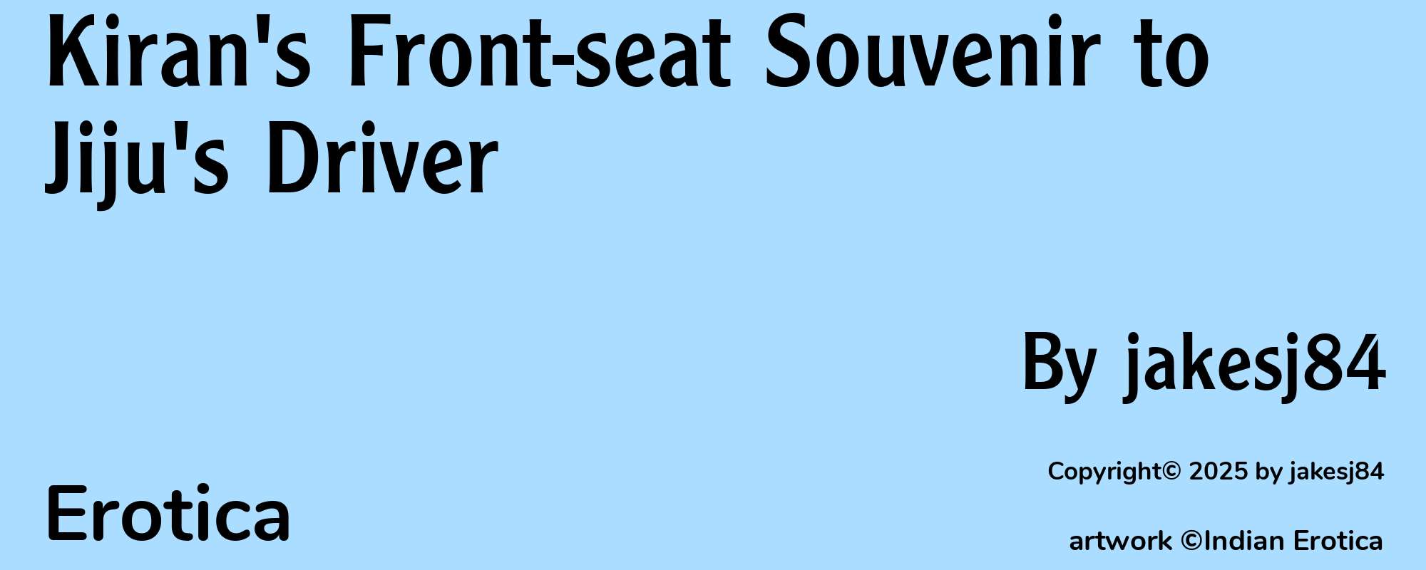 Kiran's Front-seat Souvenir to Jiju's Driver - Cover