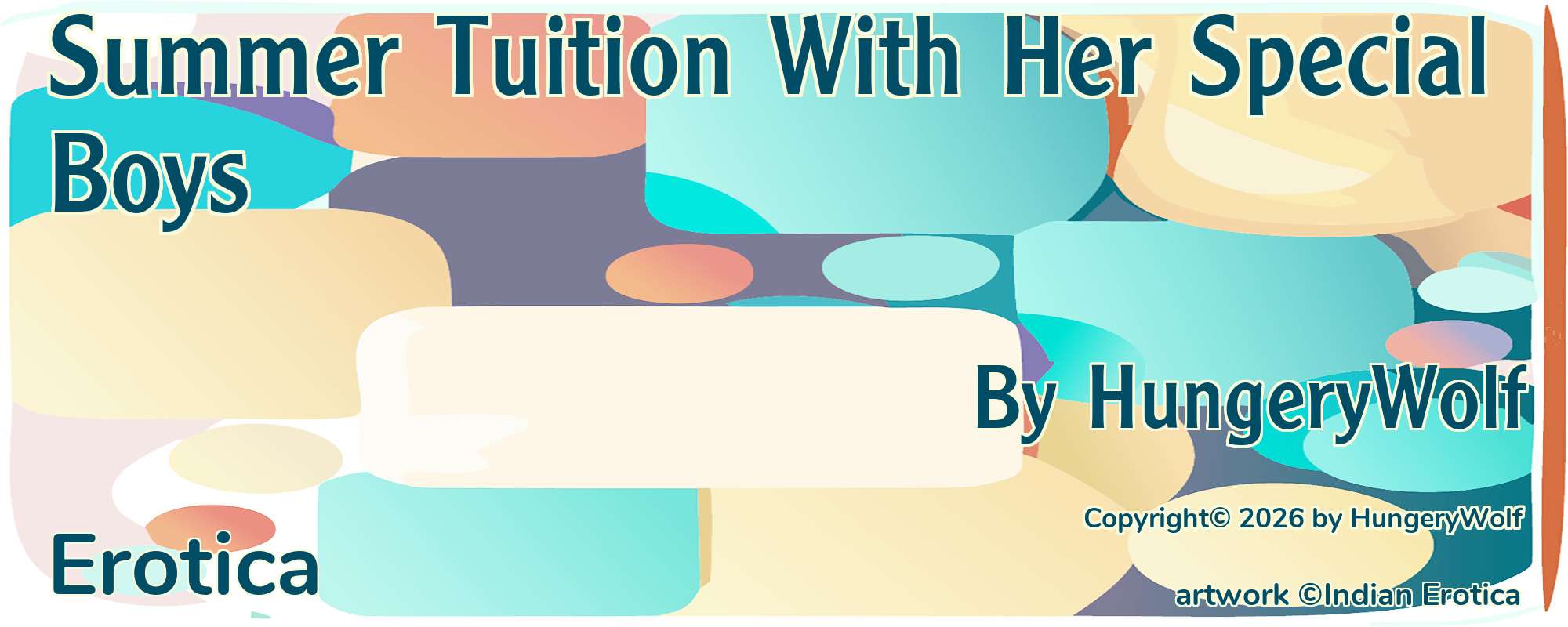 Summer Tuition With Her Special Boys - Cover