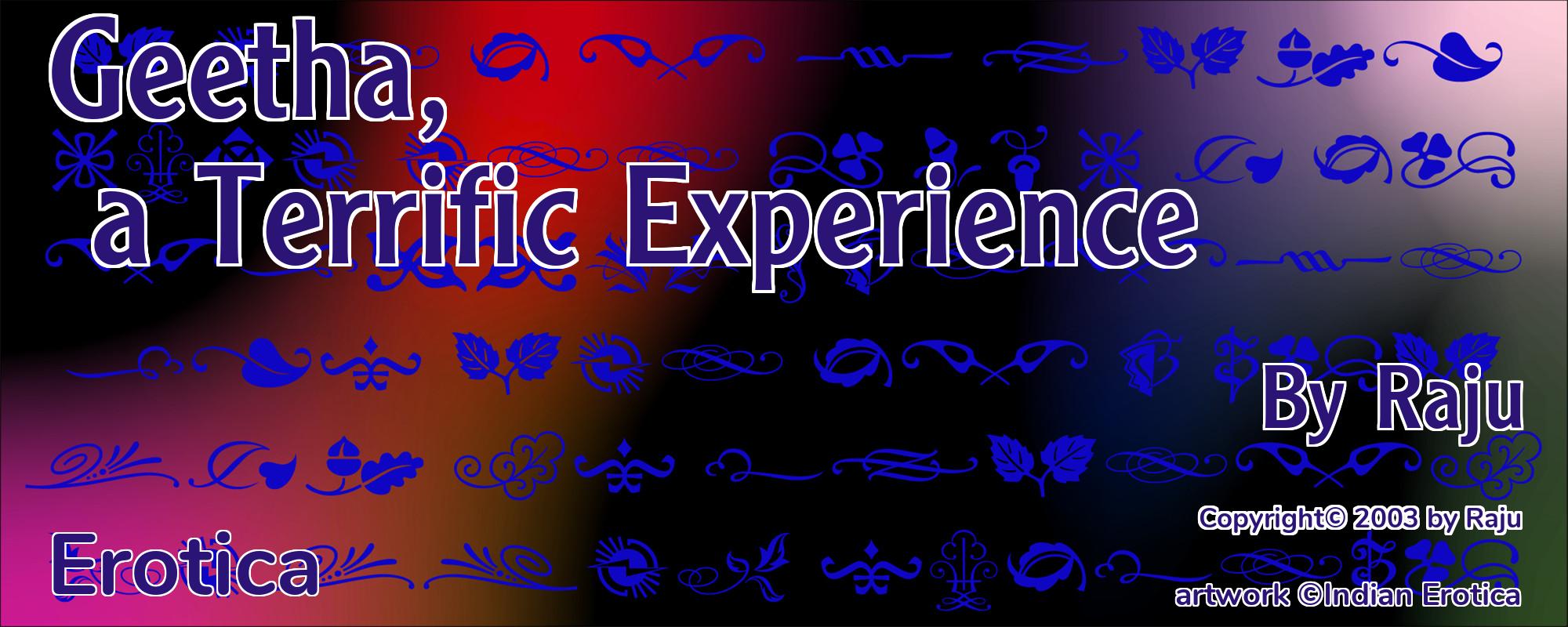 Geetha, a Terrific Experience - Cover