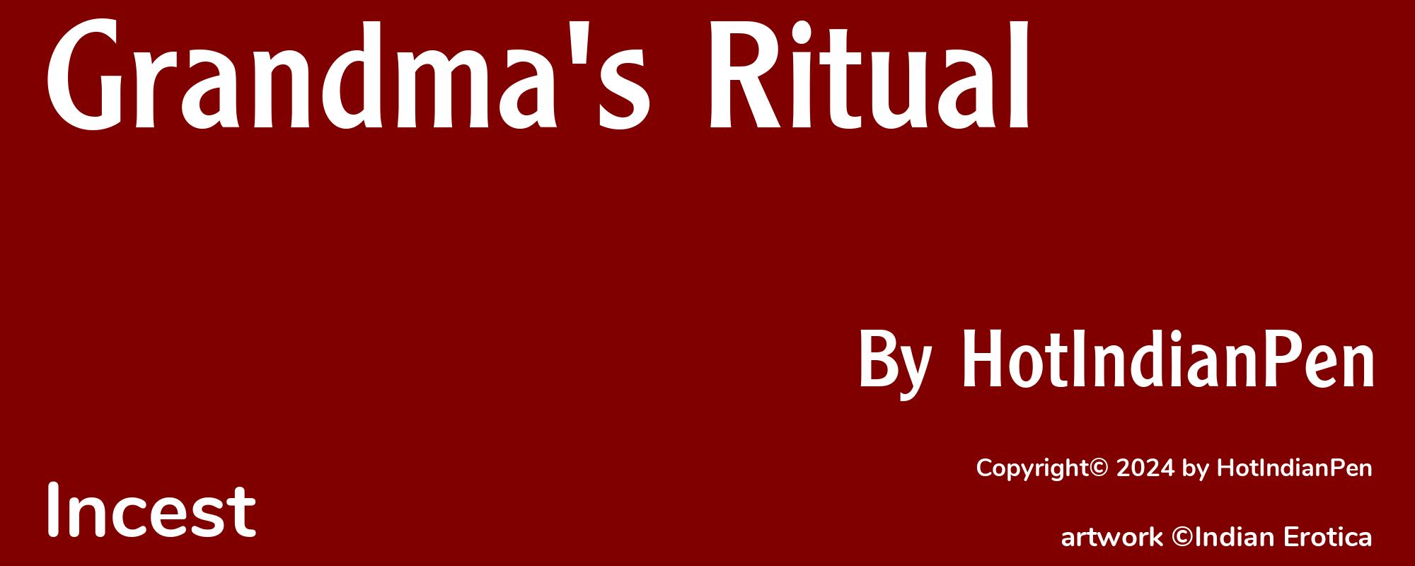 Grandma's Ritual - Cover