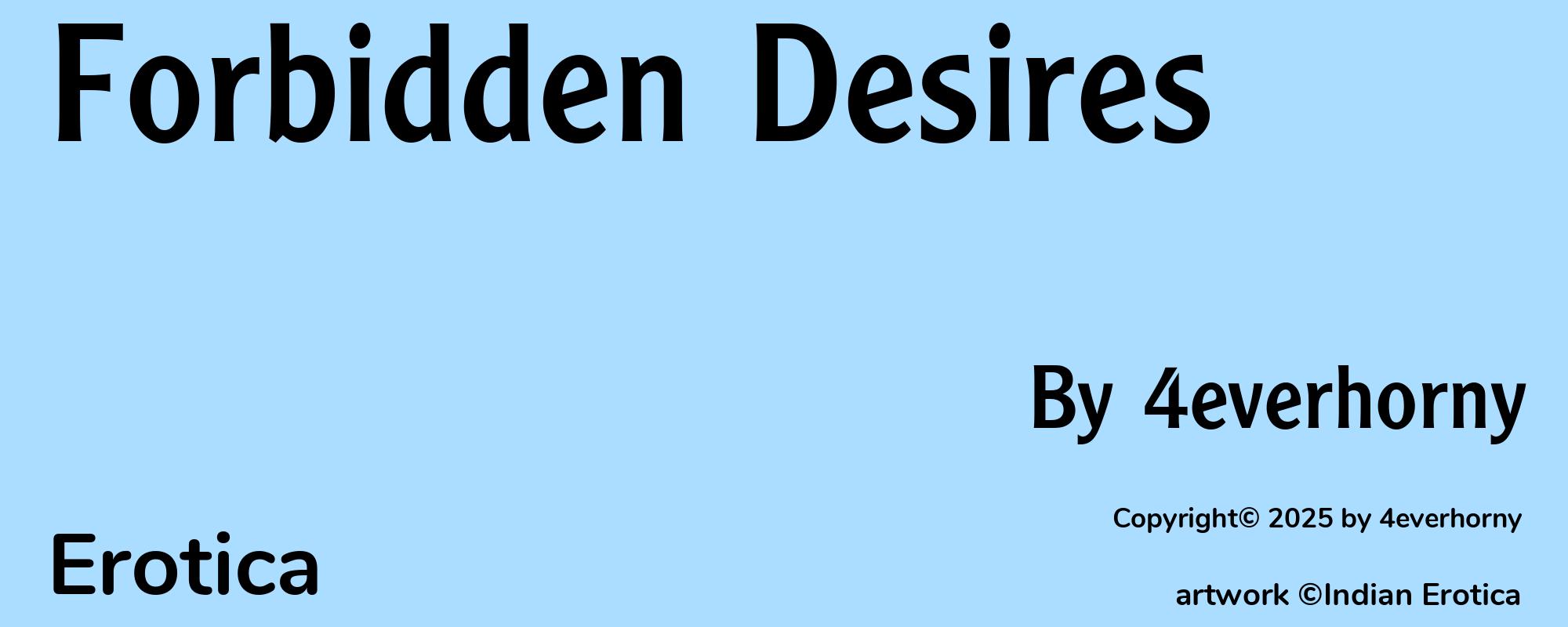 Forbidden Desires - Cover