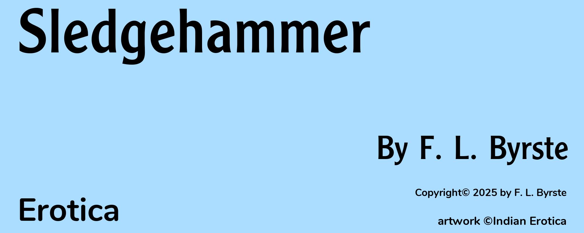 Sledgehammer - Cover