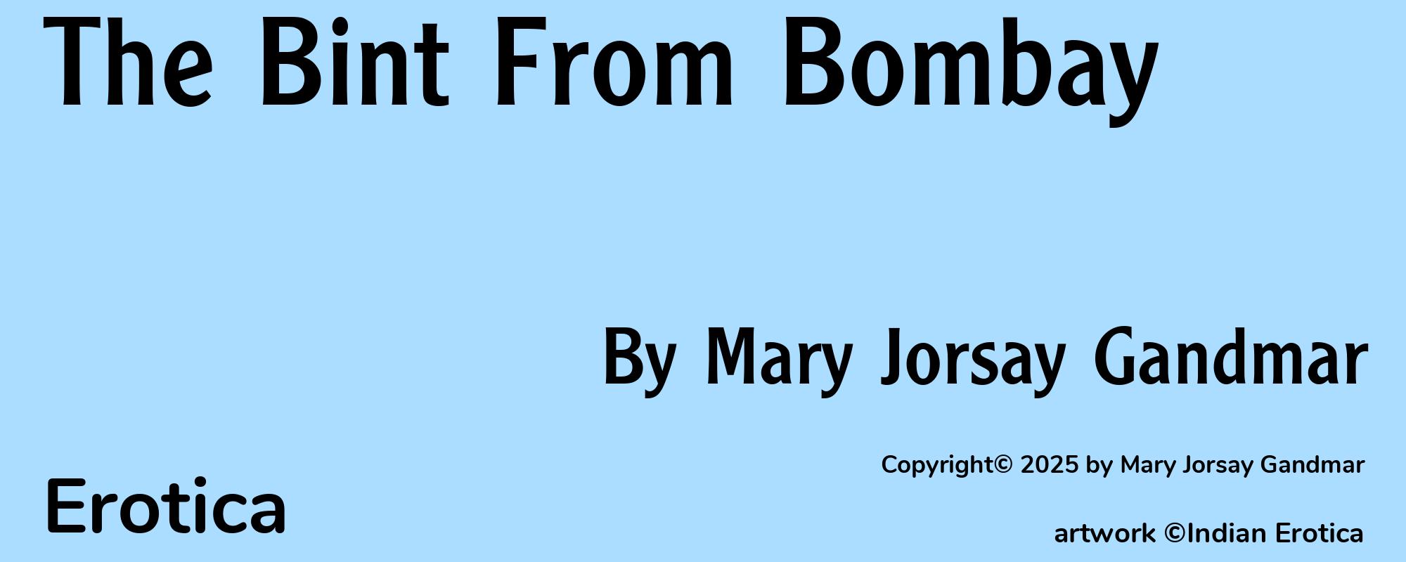 The Bint From Bombay - Cover