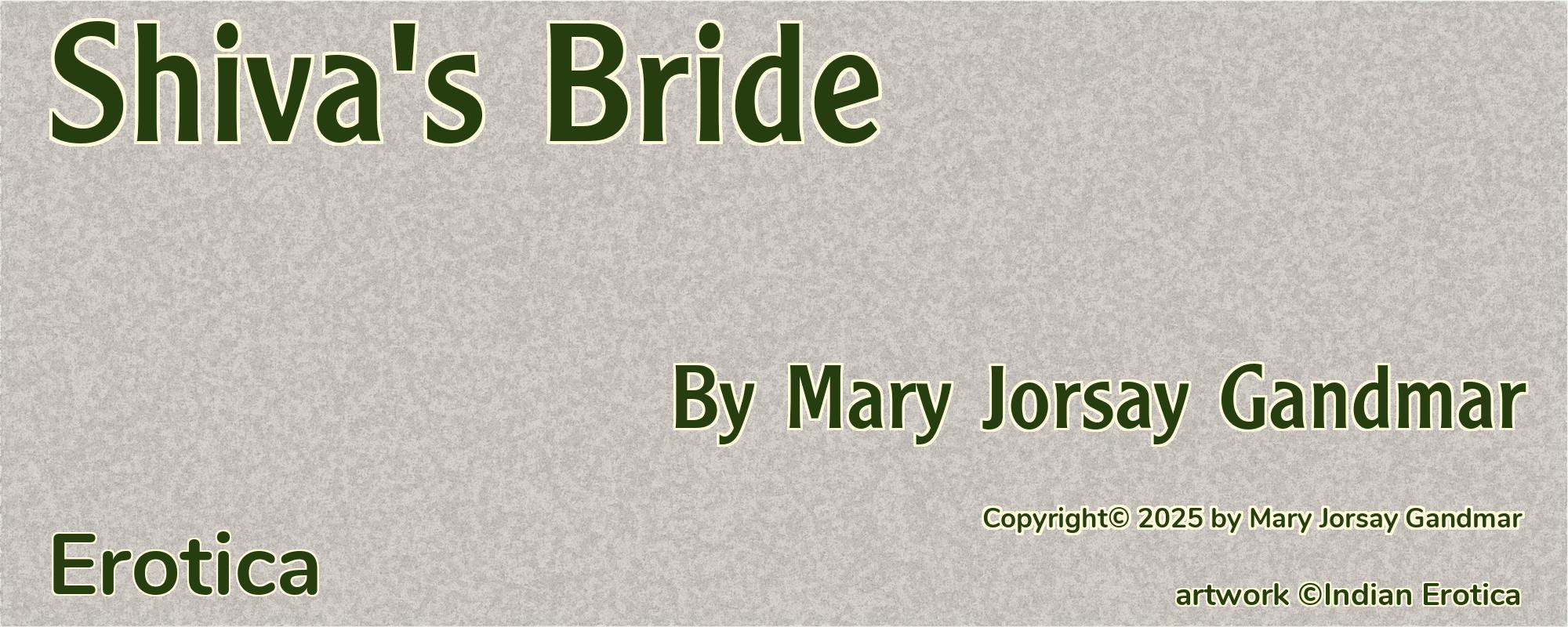 Shiva's Bride - Cover
