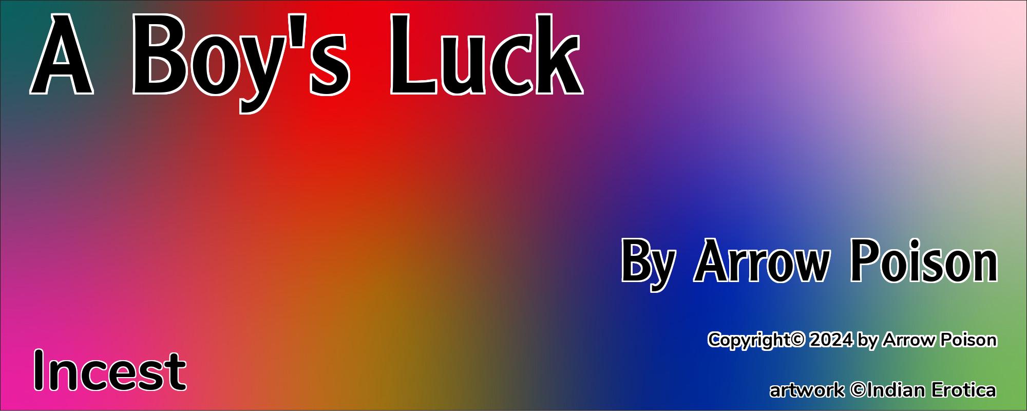 A Boy's Luck - Cover