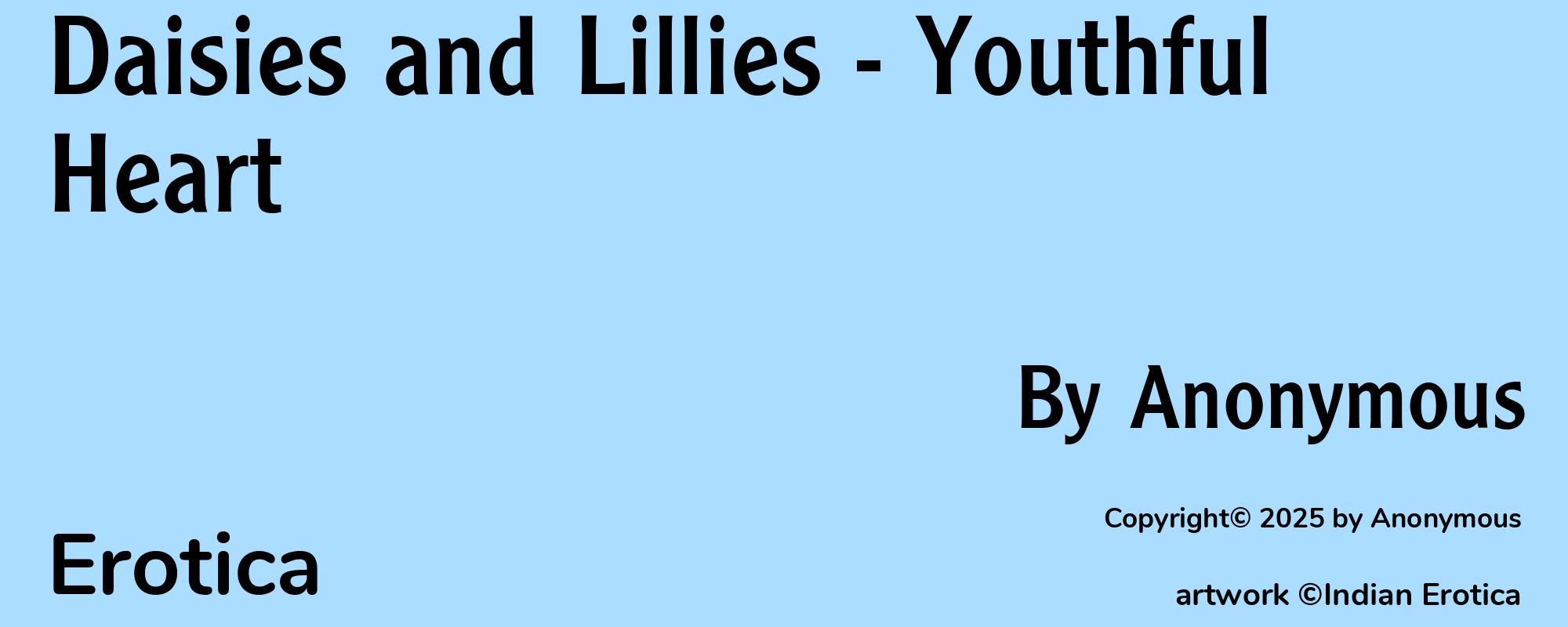 Daisies and Lillies - Youthful Heart - Cover
