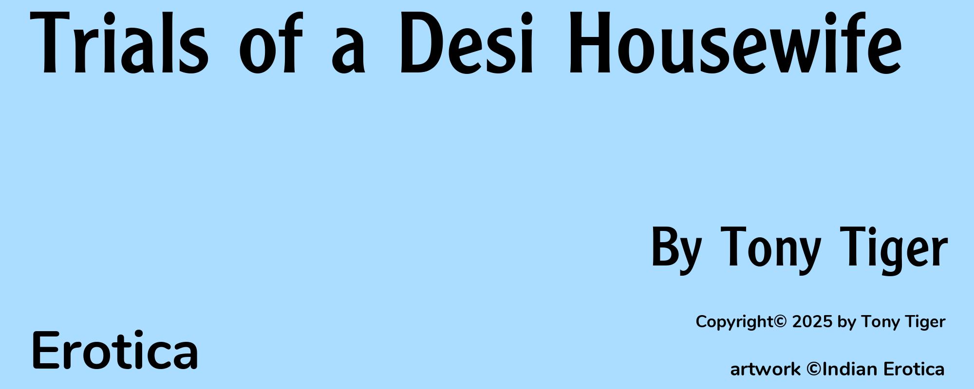 Trials of a Desi Housewife - Cover