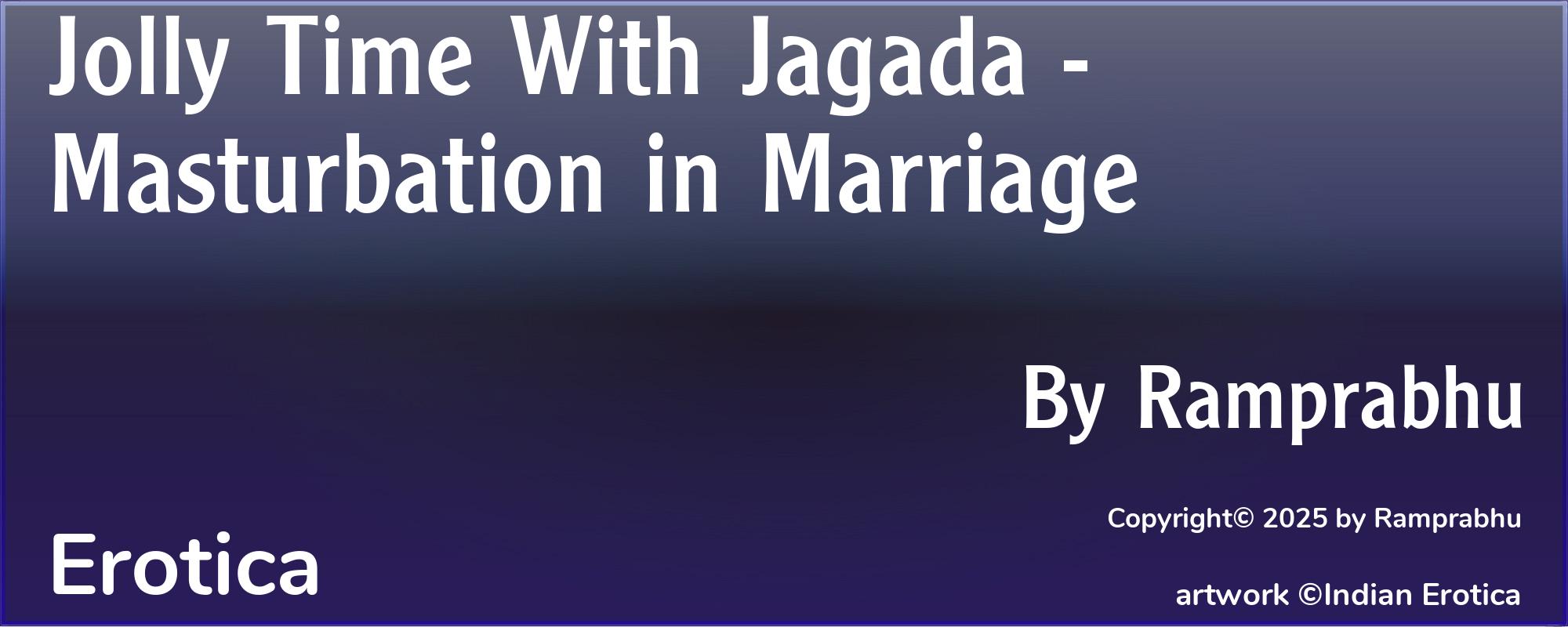 Jolly Time With Jagada - Masturbation in Marriage - Cover