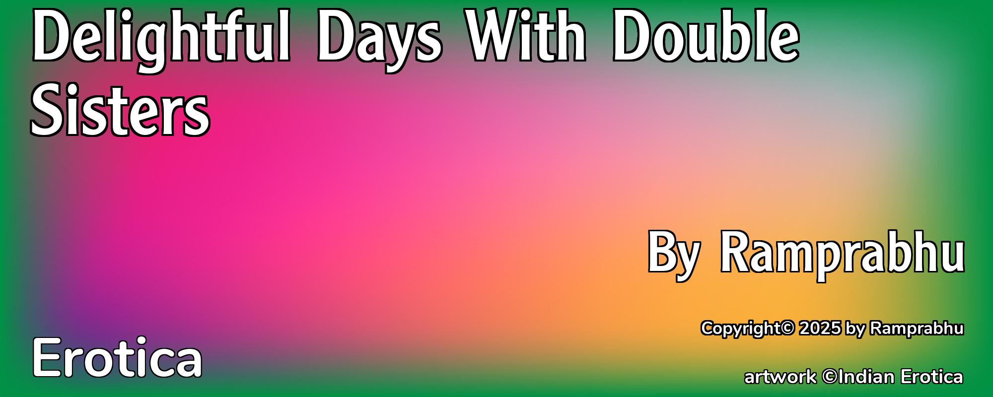 Delightful Days With Double Sisters - Cover