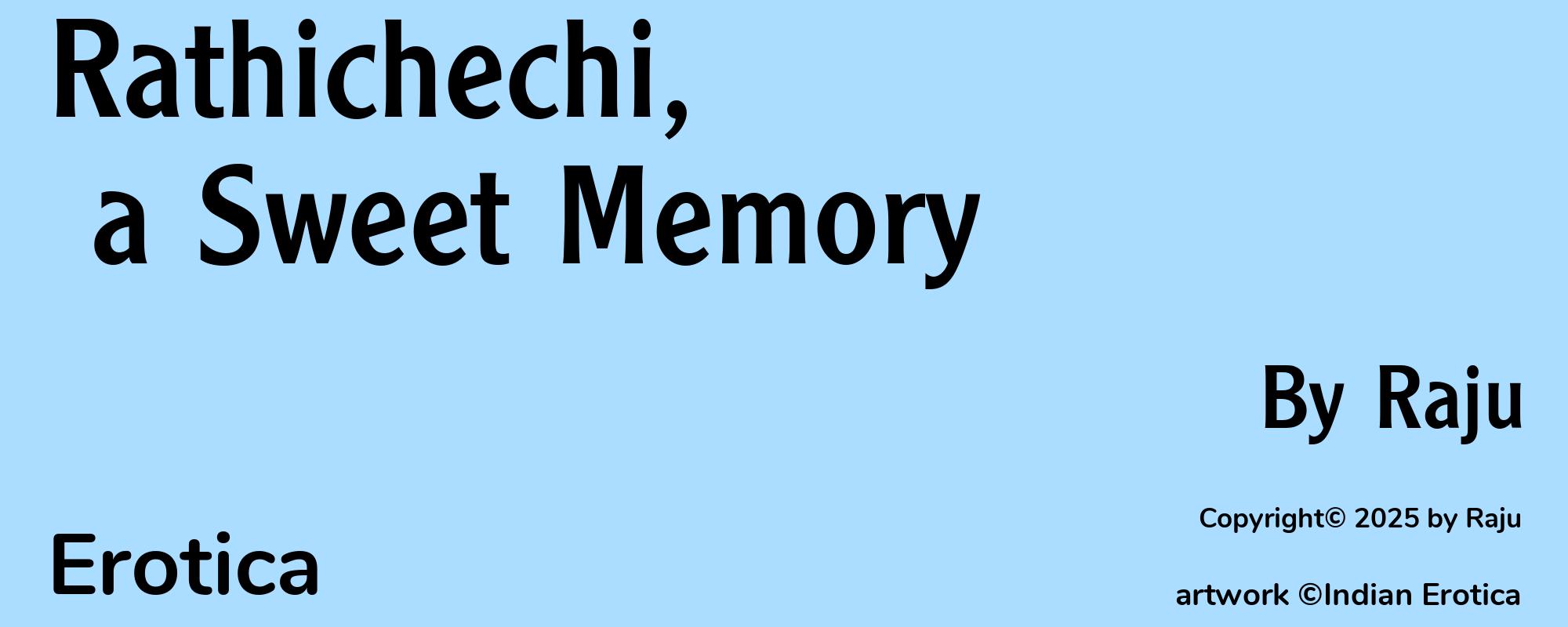 Rathichechi, a Sweet Memory - Cover