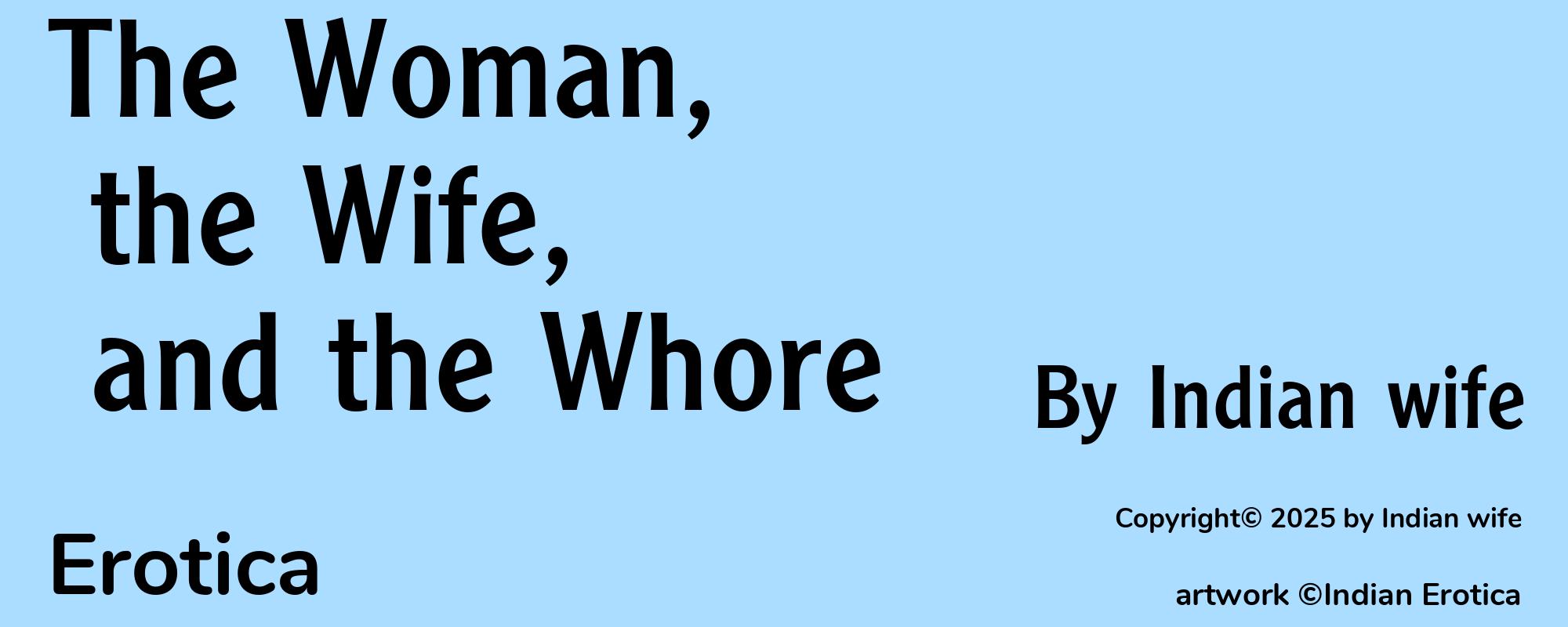The Woman, the Wife, and the Whore - Cover